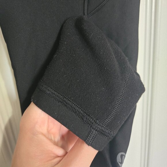 Lululemon Fast and Free Thermal Leggings with pockets 28" size 4 Black - Picture 5 of 15